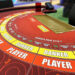 Layout of baccarat table