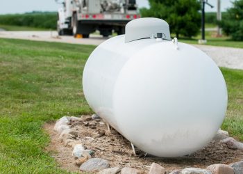 The standards to be met for a residential propane tank